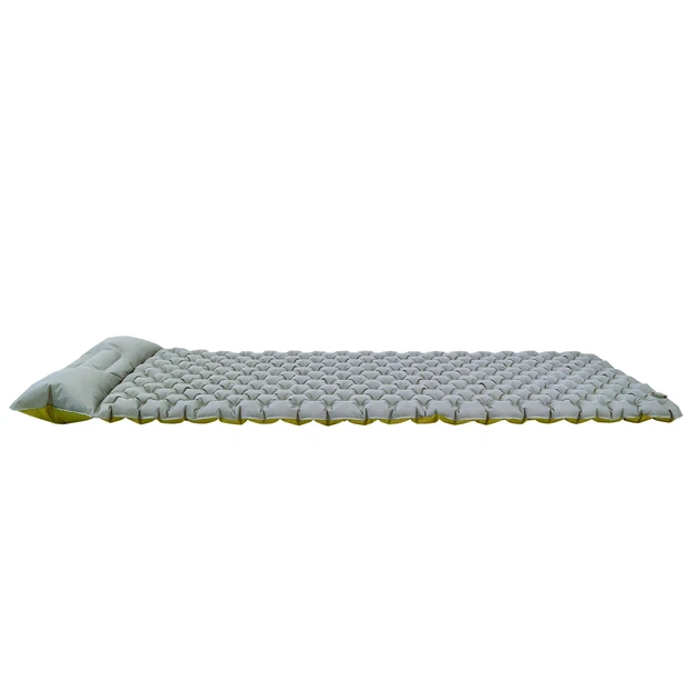 Надувной коврик Wechsel Coreo Double-Tube TL 195x62 см Нейлон 40D Рипстоп TPU Салатовый - изображение 2