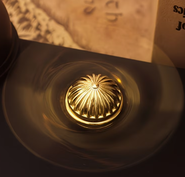 Антистрес спіннер Golden Snitch металева іграшка фіджет - изображение 6