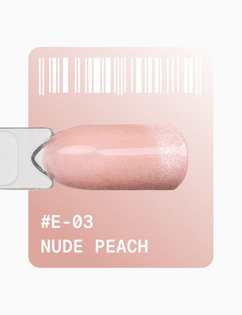 Гель-лак для ногтей Adore Gel Polish Cat's Eye Nude №E-03 Персиково-бежевый 12 мл - Фото 2 Гель-лак для ногтей Adore Gel Polish Cat's Eye Nude №E-03 Персиково-бежевый 12 мл - изображение 2