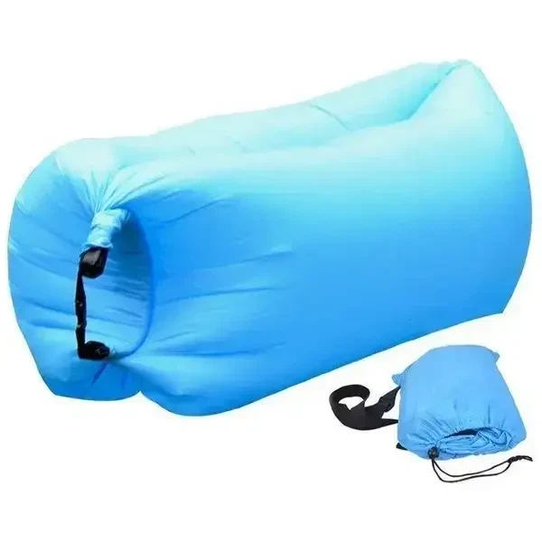 Надувной диван-шезлонг ламзак Supretto Air Sofa 1,90 м, до 100 кг, без насоса, синий - Фото 3 Надувной диван-шезлонг ламзак Supretto Air Sofa 1,90 м, до 100 кг, без насоса, синий - изображение 3