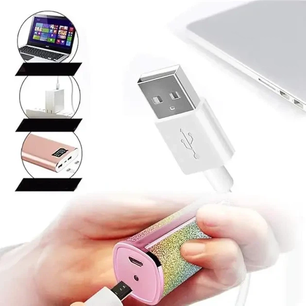 Жіночий тример епілятор 2в1 XL-1606 від USB Рожевий - изображение 5