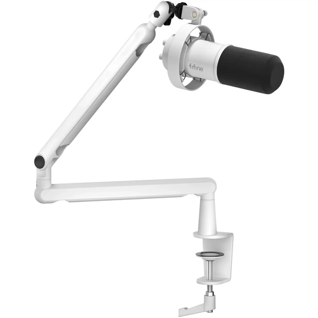 Микрофон динамический Fifine T688W White (5410464334668) - Фото 1 Микрофон динамический Fifine T688W White (5410464334668) - изображение 1