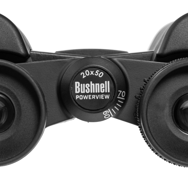 Бінокль Bushnell PowerView 20x50 Чорний 132050 - Фото 4 Бінокль Bushnell PowerView 20x50 Чорний 132050 - зображення 4