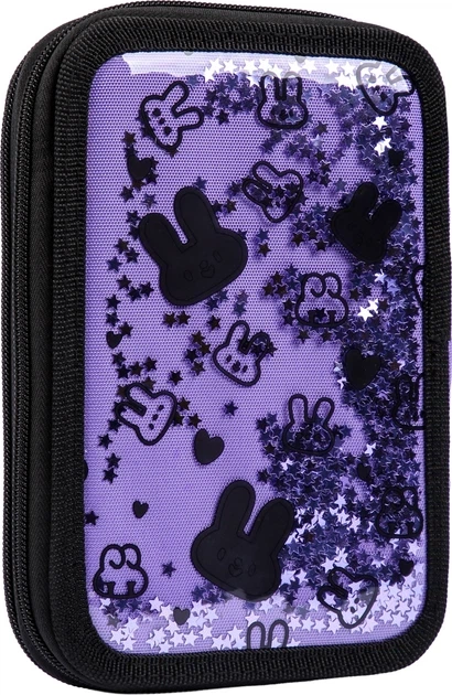 Пенал твердий Yes подвійний HP-01 Shiny Bunny (533708) - Фото 3 Пенал твердий Yes подвійний HP-01 Shiny Bunny (533708) - изображение 3