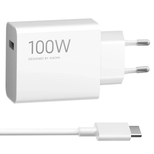 Сетевое зарядное устройство Xiaomi MY-19-ER 100W 6.1A 1 x USB-A с кабелем USB-C White (6932554485337) - Фото 2 Сетевое зарядное устройство Xiaomi MY-19-ER 100W 6.1A 1 x USB-A с кабелем USB-C White (6932554485337) - изображение 2