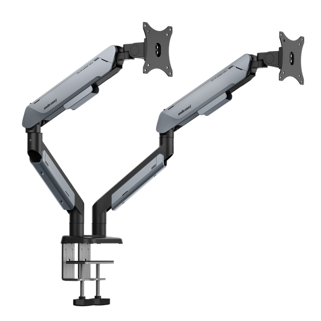 Настільне кріплення для двох моніторів Anda Seat Stealth PRO II Duo 17’’-42’’ Titanium (AD-W-A9-2S-BT) - Фото 3 Настільне кріплення для двох моніторів Anda Seat Stealth PRO II Duo 17’’-42’’ Titanium (AD-W-A9-2S-BT) - изображение 3