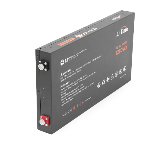 Аккумуляторная батарея Li-TIME LiFePO4 12.8V 100Ач 1280Wh BMS 100A - Фото 3 Аккумуляторная батарея Li-TIME LiFePO4 12.8V 100Ач 1280Wh BMS 100A - изображение 3