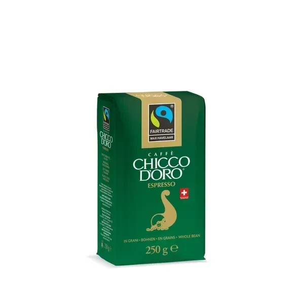 Кава мелена CHICCO D'ORO Espresso Max Havelaar мелена 250 г - Фото 1 Кава мелена CHICCO D'ORO Espresso Max Havelaar мелена 250 г - изображение 1
