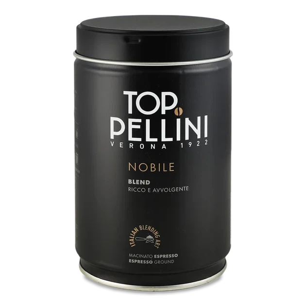 Кава мелена Pellini Top Nobile 250 г - Фото 1 Кава мелена Pellini Top Nobile 250 г - изображение 1