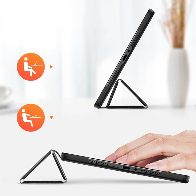 Чохол-книжка Dux Ducis Domo для Xiaomi Redmi Pad 2 Pro / Redmi Pad Pro (4G/5G) / Poco Pad (4G/5G) Black (6934913006801) - зображення 8