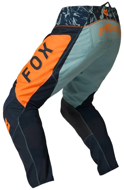 Штаны мотокроссовые Fox 180 Image Print Arctic Blue, размер 32 - изображение 7