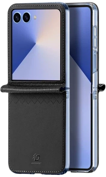 Etui Dux Ducis Bril do Samsung Galaxy Flip 7 Black (6971824155068) - obraz 2
