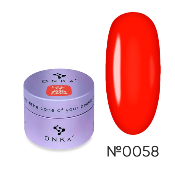 Моделирующий гель DNKa Builder Gel No0058 Dopamine 30 мл - Фото 1 Моделирующий гель DNKa Builder Gel No0058 Dopamine 30 мл - изображение 1