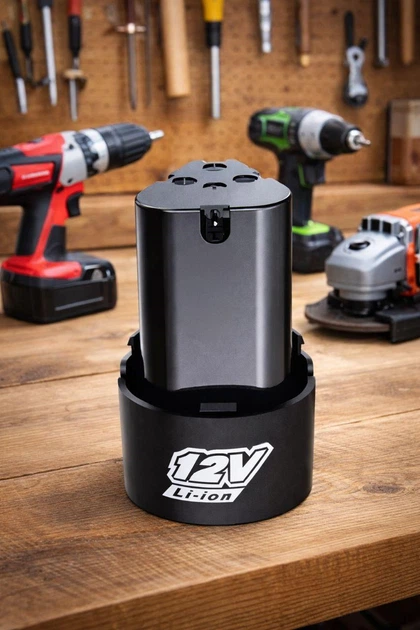 Акумулятори для шуруповерта 2шт 3×1200 mAh, 3,7 В Li-Ion для електроінструменту батареї для дрелі, шуруповерту, шліфмашини - зображення 4