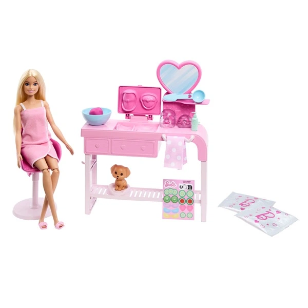 Набір Barbie SPA HYV31 з лялькою та аксесуарами (194735255993) - Фото 3 Набір Barbie SPA HYV31 з лялькою та аксесуарами (194735255993) - зображення 3