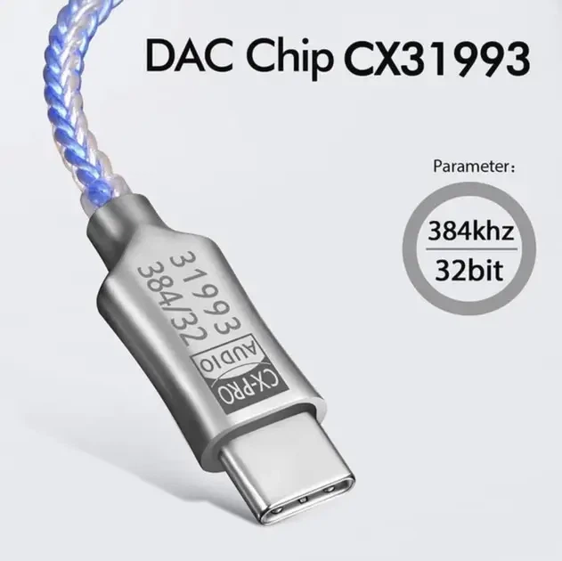 Усилитель звука GraveAudio CX Pro CX31993 ЦАП DAC DA06 переходник адаптер наружная звуковая карта для телефона Blue - Фото 2 Усилитель звука GraveAudio CX Pro CX31993 ЦАП DAC DA06 переходник адаптер наружная звуковая карта для телефона Blue - изображение 2
