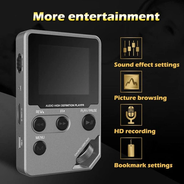MP3 плеєр Mrobo C5 DSD256 Bluetooth Hi-Fi 8Gb + 64 Gb Type C - Фото 12 MP3 плеєр Mrobo C5 DSD256 Bluetooth Hi-Fi 8Gb + 64 Gb Type C - изображение 12