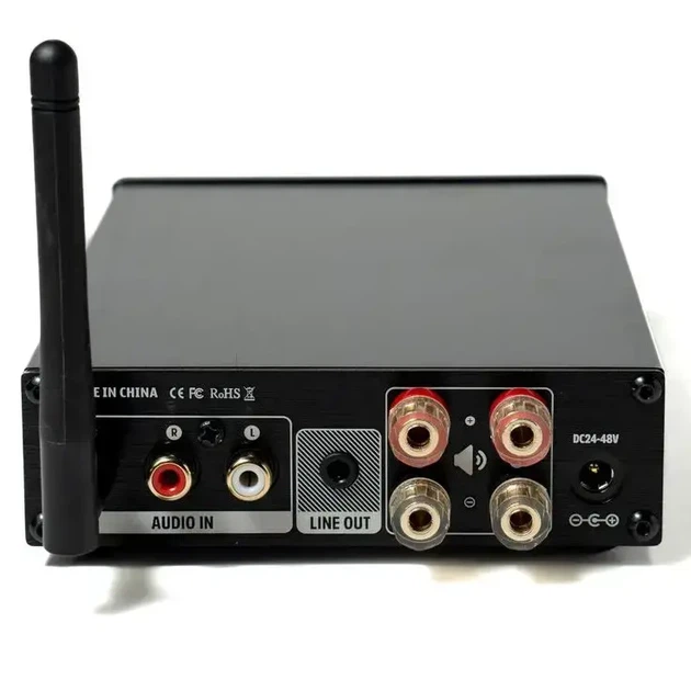 Підсилювач звуку AIYIMA A07 PRO 48V. Bluetooth 5.2, AUX, 300Wx2 (TPA3255) Black - Фото 4 Підсилювач звуку AIYIMA A07 PRO 48V. Bluetooth 5.2, AUX, 300Wx2 (TPA3255) Black - изображение 4