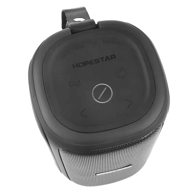 Портативная колонка 8W 6000mAh Bluetooth 5.0 для вечеринок Hopestar Party 110 Mini черная - изображение 5