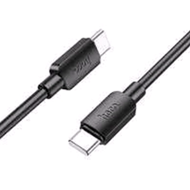 Кабель USB C to C 60W 1m Hoco X96 белый - Фото 3 Кабель USB C to C 60W 1m Hoco X96 белый - изображение 3