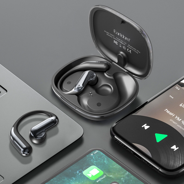Bluetooth гарнитура TWS Earldom OWS1 беспроводные наушники для аудио - изображение 6