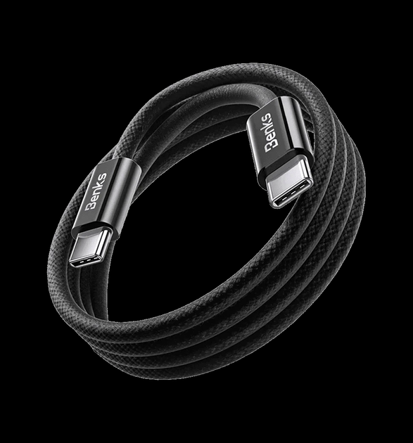 Кабель USB C to Lightning 2 метри для заряджання та синхронізації Benks D46 - зображення 2