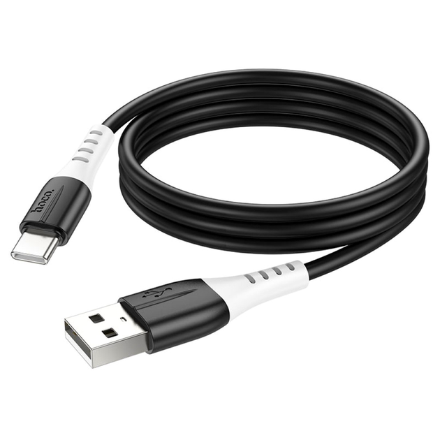 Кабель USB C 3A 1м силиконовый для зарядки Hoco X82 белый - Фото 5 Кабель USB C 3A 1м силиконовый для зарядки Hoco X82 белый - изображение 5