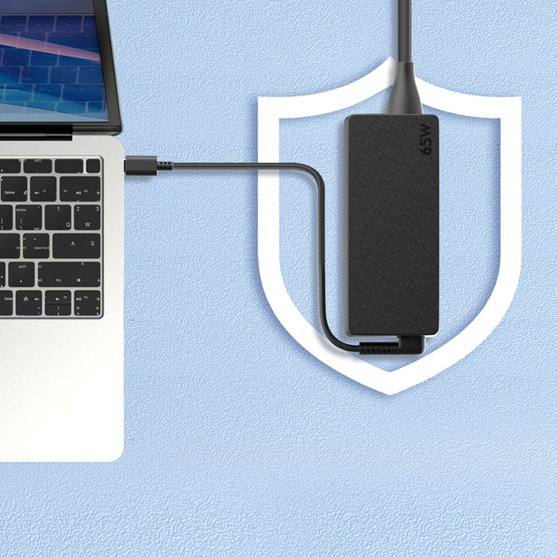 Адаптер USB C 65 Вт для ноутбука Earldom ET-PA01 UK - изображение 5