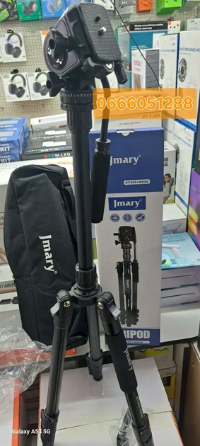 Монопод Трипод 1.77 м Jmary KT285 NB50 для студійного знімання - зображення 6
