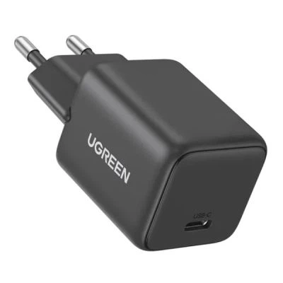 Зарядний пристрій Ugreen USB-C PD20W GaN X512 gray (55528) - Фото 2 Зарядний пристрій Ugreen USB-C PD20W GaN X512 gray (55528) - зображення 2