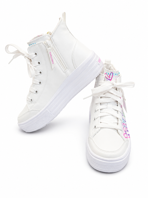 Кроссовки высокие для девочки Skechers Street x JGoldcrown 35 (22 см) 4068365731645 - Фото 4 Кроссовки высокие для девочки Skechers Street x JGoldcrown 35 (22 см) 4068365731645 - изображение 4