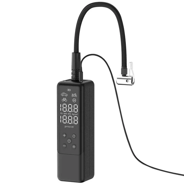 Автомобільний насос Proove Pump Assistant Mini 85W Black (6901112763354) - зображення 5
