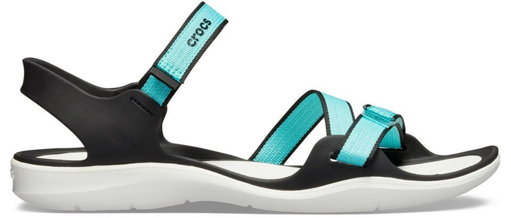 Дитячі сандалі Crocs Swiftwater Webbing Light Blue (33/34, блакитні) - Фото 3 Дитячі сандалі Crocs Swiftwater Webbing Light Blue (33/34, блакитні) - изображение 3