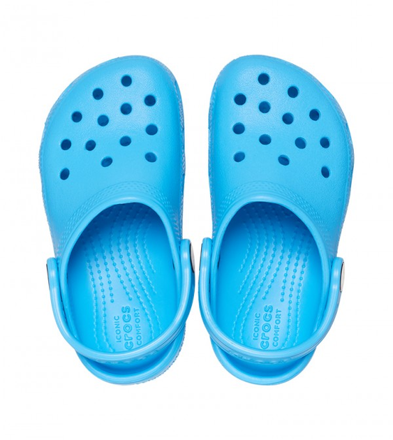 Чоловічі крокси Crocs Classic Blue (45-46, блакитні) - зображення 3