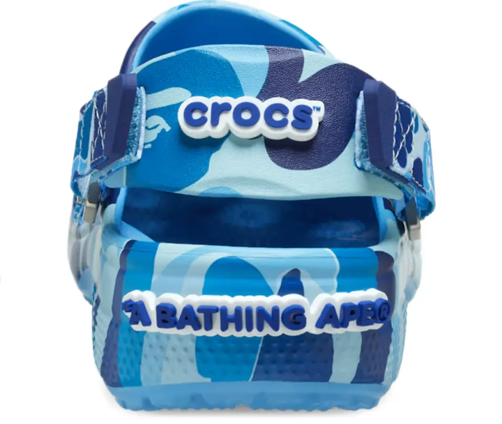 Чоловічі крокси Crocs x A Bathing Ape Camo Blue (43-44, синій) - Фото 6 Чоловічі крокси Crocs x A Bathing Ape Camo Blue (43-44, синій) - зображення 6
