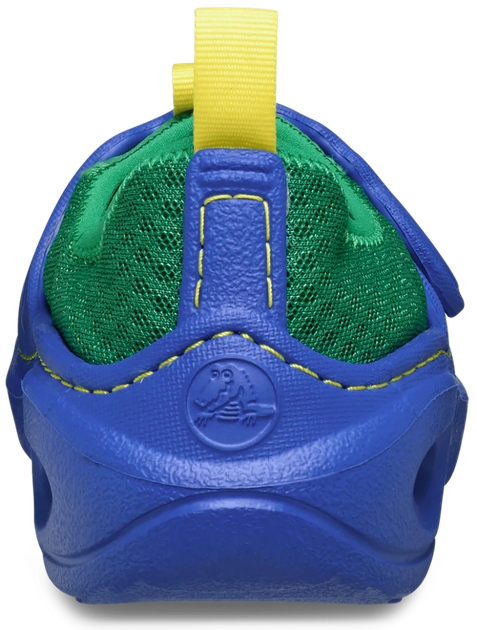 Дитячі крокси сандалії для хлопчика Crocs Swiftwater Splash Blue/Green (28/29, синій) - Фото 6 Дитячі крокси сандалії для хлопчика Crocs Swiftwater Splash Blue/Green (28/29, синій) - зображення 6