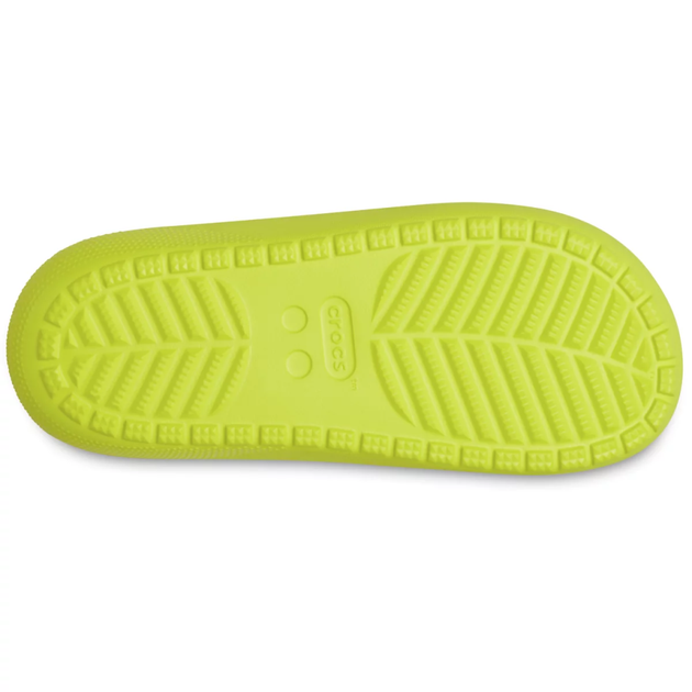 Дитячі крокси шльопанці для дівчинки Crocs Classic Slide V2 Yellow (28/29, жовтий) - Фото 5 Дитячі крокси шльопанці для дівчинки Crocs Classic Slide V2 Yellow (28/29, жовтий) - зображення 5