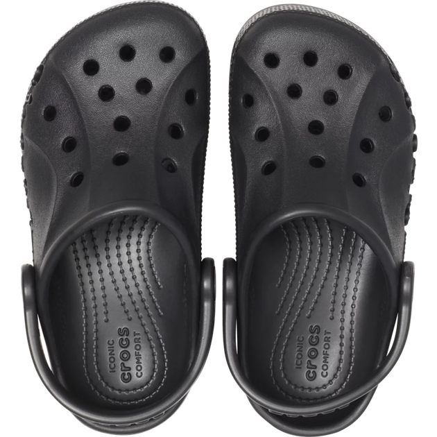 Дитячі крокси для хлопчика Crocs Baya Black (34/35, чорний) - Фото 4 Дитячі крокси для хлопчика Crocs Baya Black (34/35, чорний) - изображение 4