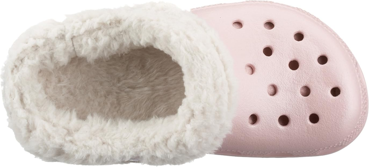 Дитячі крокси для дівчинки Crocs Mammoth Lined Clog Cotton Candy Pink (22/23, рожевий) - Фото 4 Дитячі крокси для дівчинки Crocs Mammoth Lined Clog Cotton Candy Pink (22/23, рожевий) - изображение 4