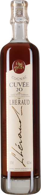 Коньяк Lheraud Cuvée 20 0.7 л 43% у подарунковій упаковці (3558270000055) - зображення 2