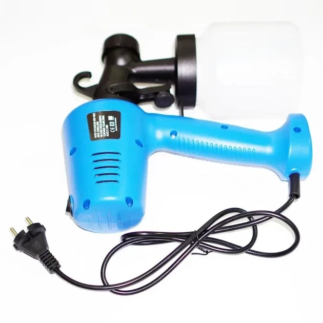 Краскопульт Spray Gun профессиональный с регулировкой давления для покраски автомобилей и мебели черный - изображение 3
