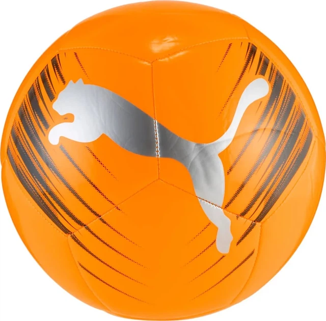 М'яч футбольний Puma ATTACANTO Graphic ball гумовий розмір 5 помаранчевий чорний - Фото 1 М'яч футбольний Puma ATTACANTO Graphic ball гумовий розмір 5 помаранчевий чорний - зображення 1