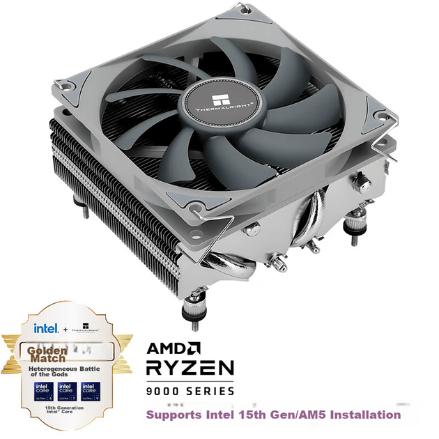 Кулер Thermalright AXP90-X53 ITX 53 мм - зображення 6