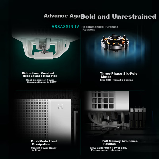 Кулер DeepCool Assassin IV White - зображення 6