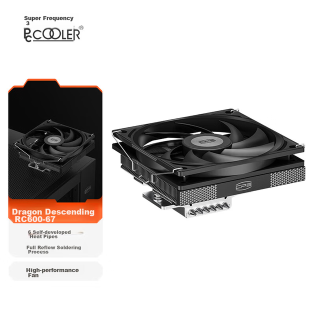 Кулер PcCooler RC600-67 ITX - Фото 9 Кулер PcCooler RC600-67 ITX - изображение 9