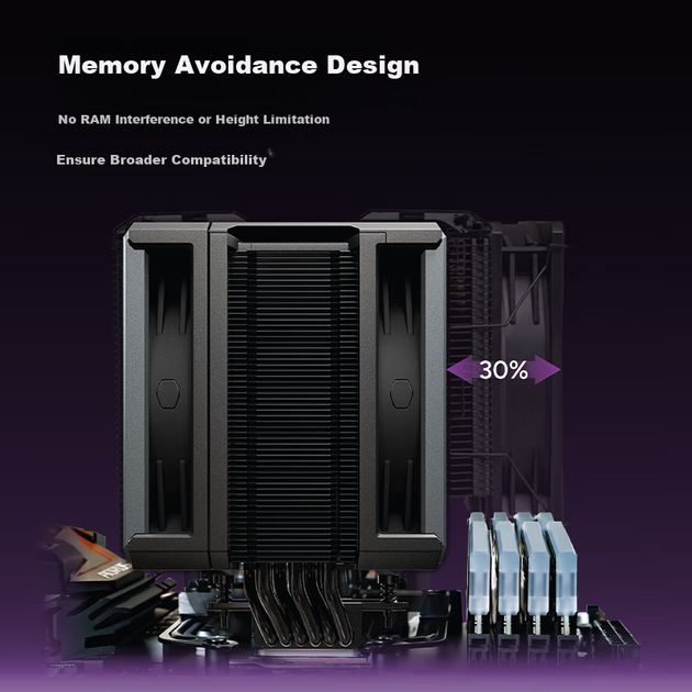 Кулер Cooler Master Hyper 612 APEX (MAP-T6PN-225PK-R1) - изображение 6