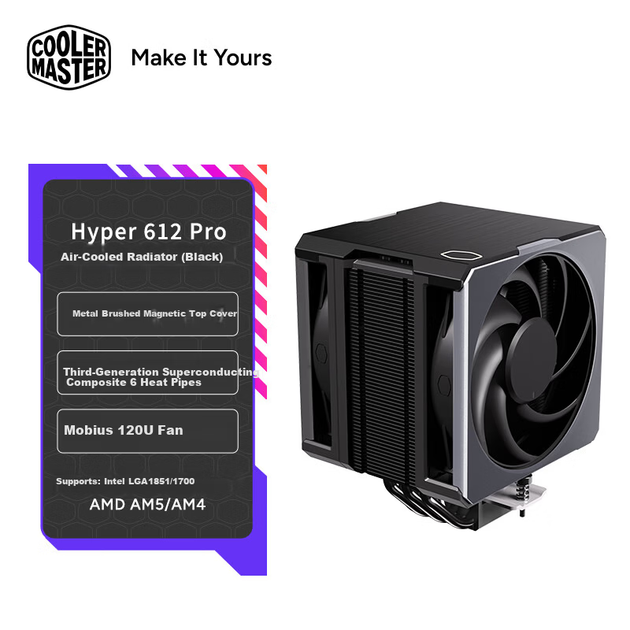 Кулер Cooler Master Hyper 612 APEX Pro (МАЗ-Т6ПН-227ПК-С1) - изображение 4