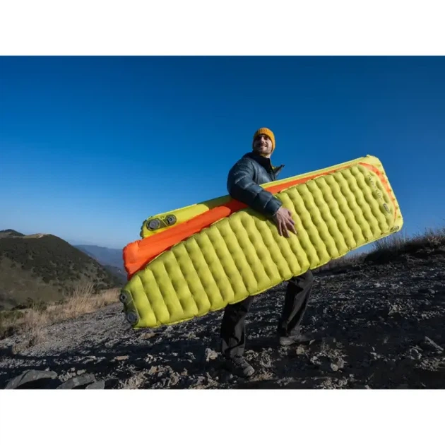 Килимок самонадувний Flextail Tiny Slleeping Pad R05 AVS, розмір L (196 х 55 х 7 см), помаранчевий - зображення 5