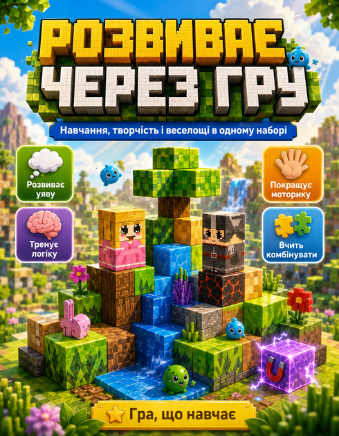 Магнитный конструктор в стиле Minecraft 150 блоков GL-324 блоков Майнкрафт детские конструкторы для мальчиков - Фото 2 Магнитный конструктор в стиле Minecraft 150 блоков GL-324 блоков Майнкрафт детские конструкторы для мальчиков - изображение 2