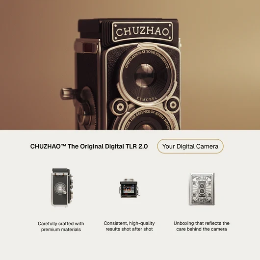 Фотоаппарат Chuzhao Retro Digital TLR Camera - Фото 4 Фотоаппарат Chuzhao Retro Digital TLR Camera - изображение 4